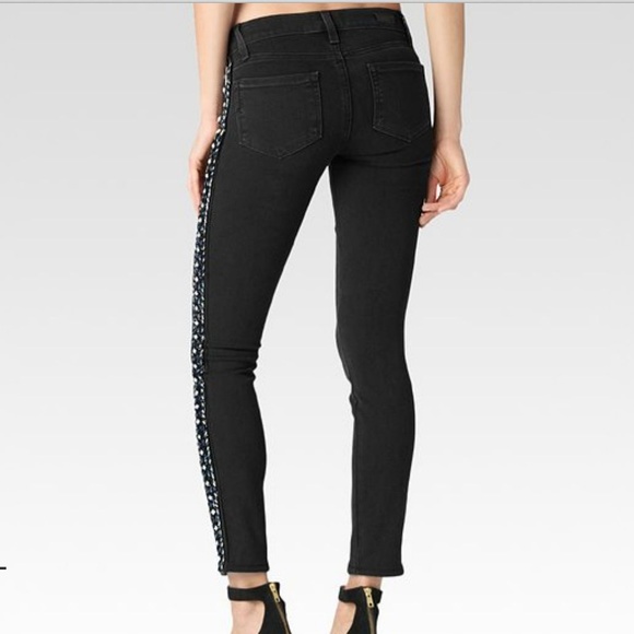 PAIGE Denim - Paige Verdugo Ankle Jeans 24 Yuna Tux black New